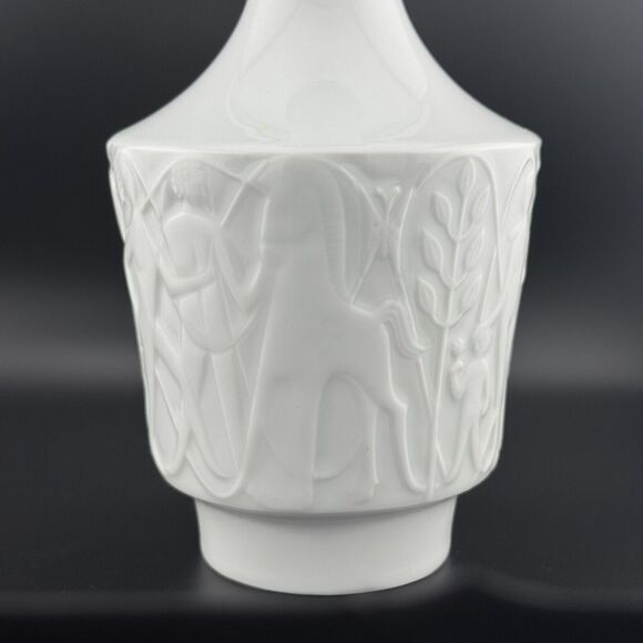 MCM Edelstein Bavaria Kurt Wendler People in Paradise porcelain vase 9.5” 861/0 - Picture 2 of 9